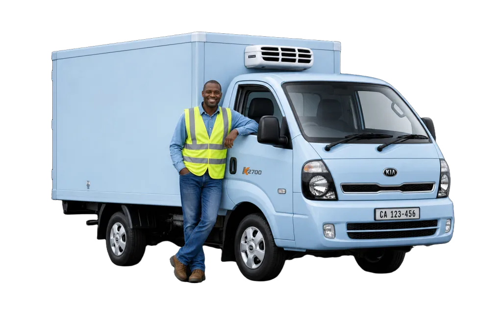 1.5tonclosedfridge with driver
