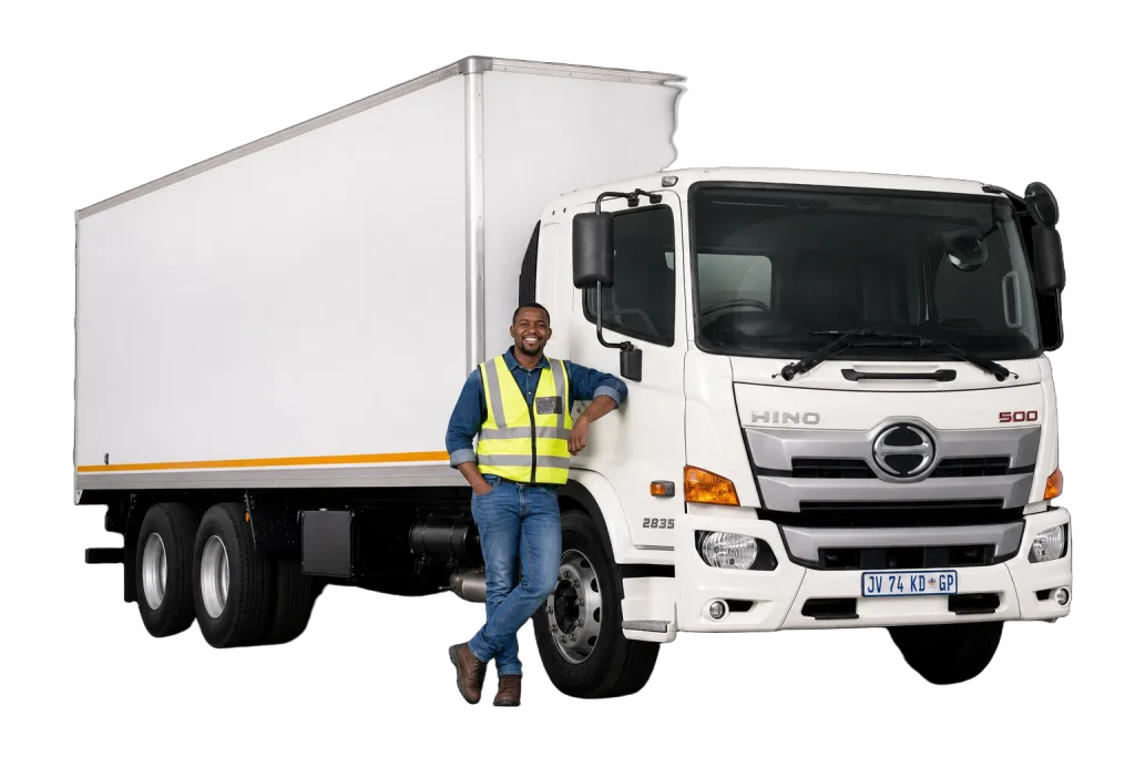 closed big truck