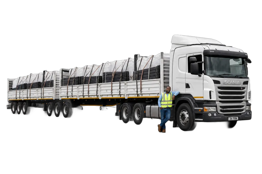 flatbed big truck
